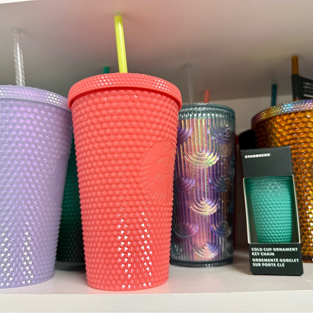 Starbucks Pink Studded Tumbler